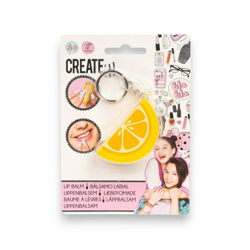 Picture of CREATE IT - LIP BALM KEYCHAIN LEMON SCENT